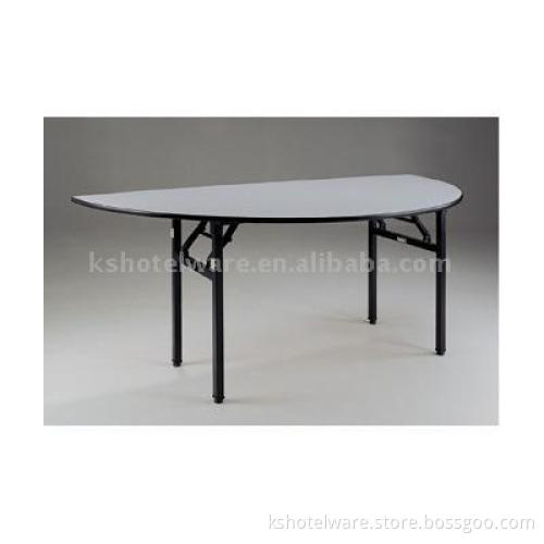 BANQUET FOLDABLE HALF ROUND TABLE